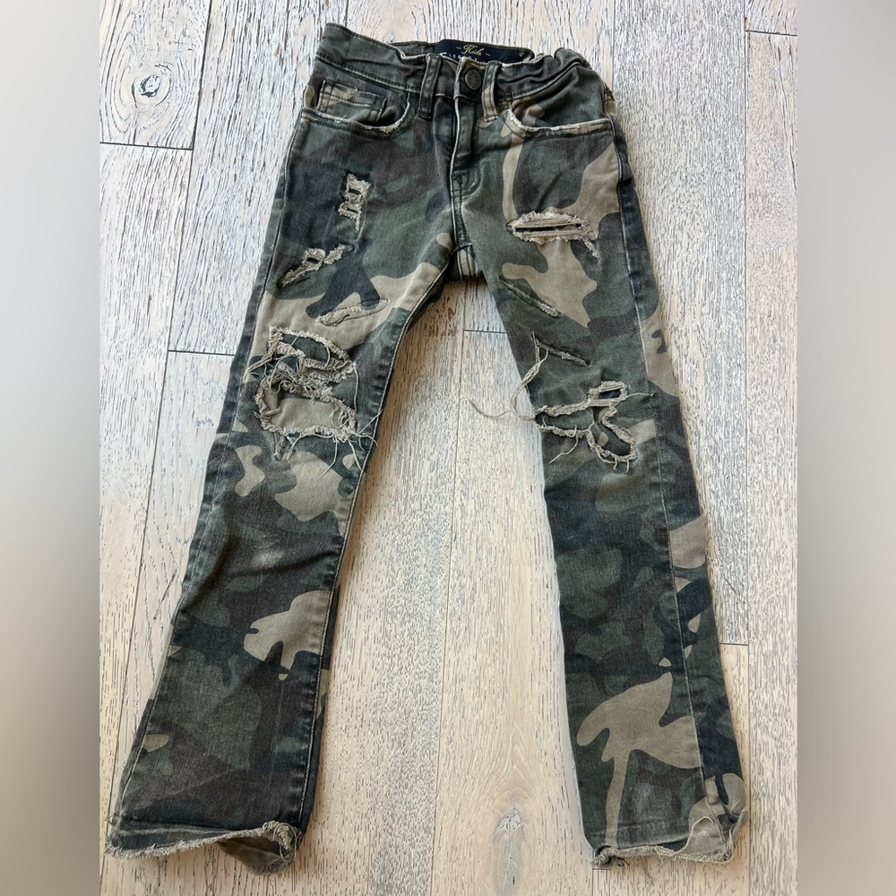 Jordan Craig “Legacy Edition” Camo Bootcut Jeans kids size 5